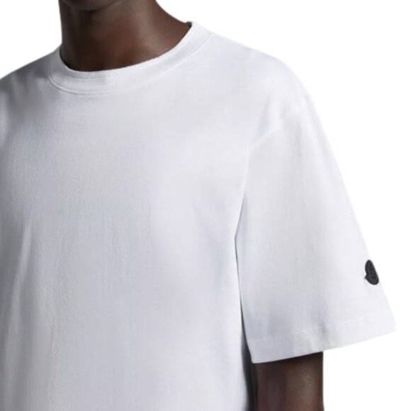 NWT Moncler X Alicia Keys T-Shirt Sz XL in White Unisex Cotton Motif Printed - Picture 4 of 10